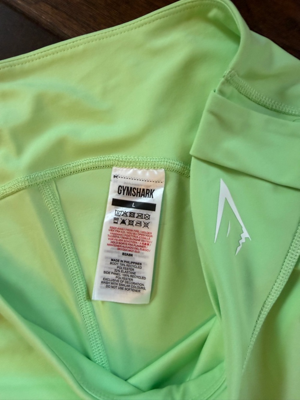Gymshark Neon Lime Performance Leggings